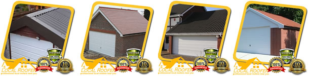 Garage Roofing by Local Roofer