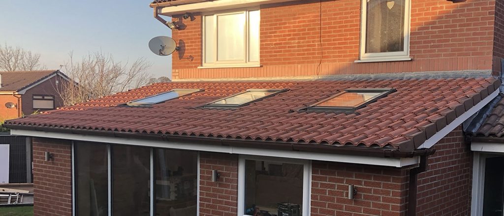 Extension Roofing off Local Roofer